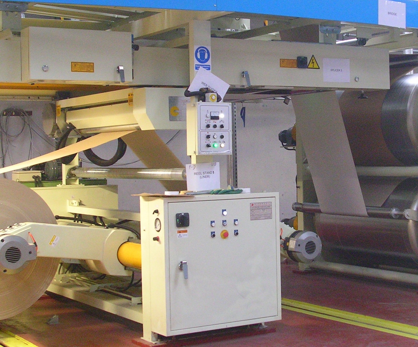 Double Mill Roll Stand and Automatic Splicer